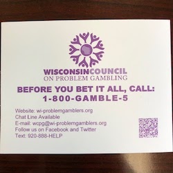 Before You Bet It All (large card 4 1/2 in. x 5 1/2 in.)
